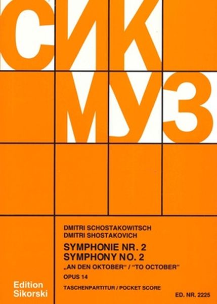 Symphony No. 2, Op. 14.