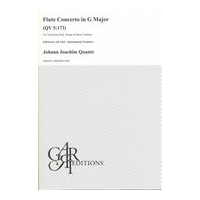 Flute Concerto In G Major, QV 5:173 : For Transverse Flute, Strings and Basso Continuo.