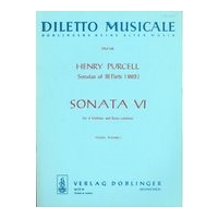 Sonata VI In C-Dur : Für 2 Violinen und Basso Continuo.