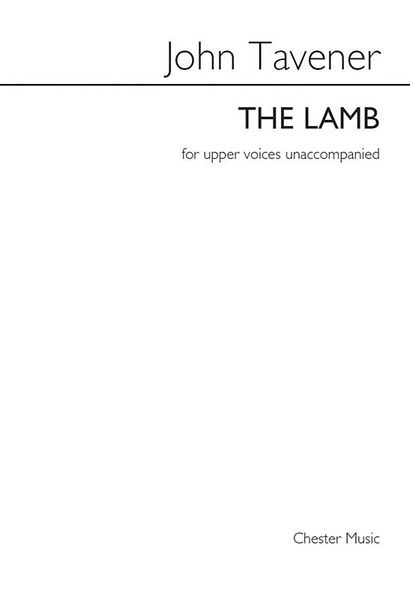 Lamb : For SSAA A Cappella / arr. Barry Rose.