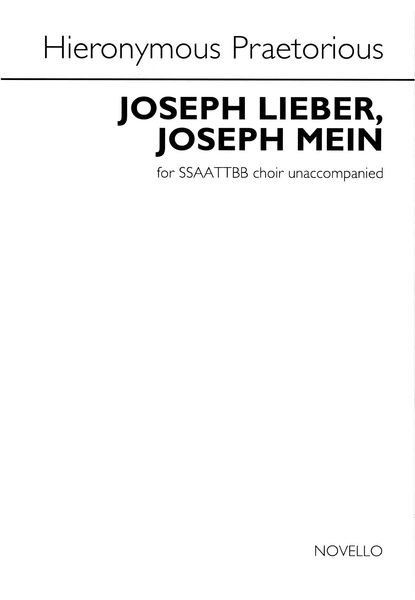 Joesph Lieber, Joseph Mein : For SSAATTBB A Cappella.