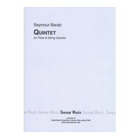 Quintet : For Flute and String Quartet.