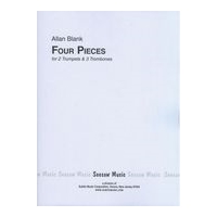 Four Pieces : For Two Trumpets and Three Trombones (1962-63).