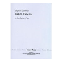 Three Pieces : For Bass Clarinet and Piano (1971/95).