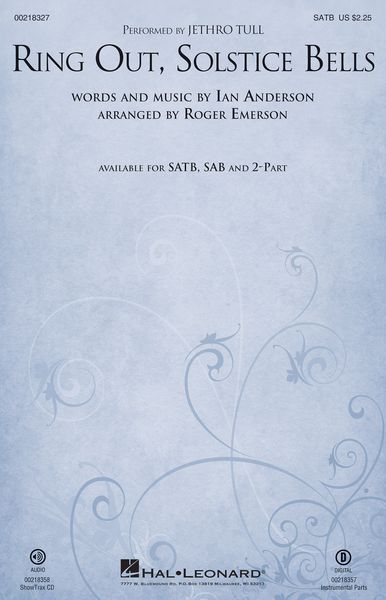 Ring Out, Solstice Bells : For SATB and Piano / arr. Roger Emerson.