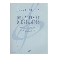 De Cartes Et d'Estampes : Pour 3 Flutes.