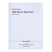 One Slow, One Fast : For Two Tubas (1973).