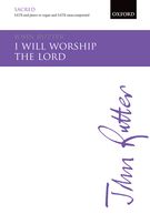 I Will Worship The Lord : For SATB and Piano Or Brass.