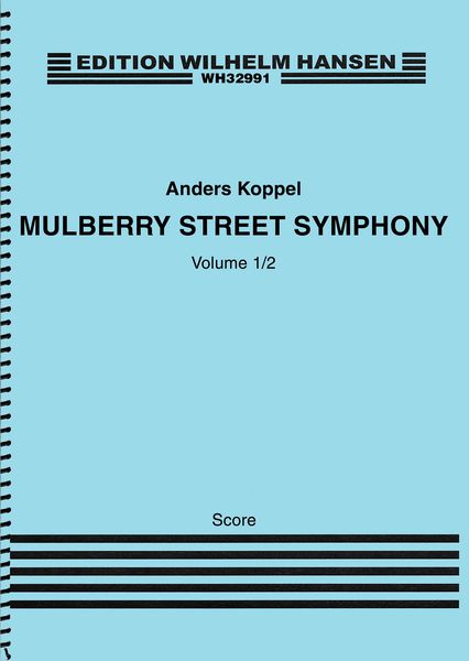 Mulberry Street Symphony : For Alto Sax, Bass, Drums and Symphony Orchestra.