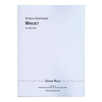 Minuet : For Marimba.