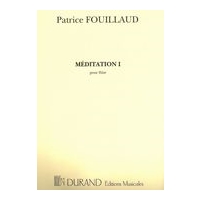 Méditation I : Pour Flute Seule (1980).