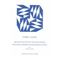 Four Songs Composed To Janos Pilinszky's Poems, Op. 11 [H/G/E].