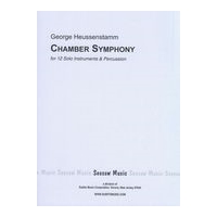 Chamber Symphony, Op. 16 : For 12 Solo Instruments and Percussion.