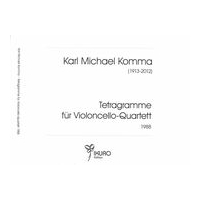 Tetragramme : Für Violoncello-Quartett (1988).