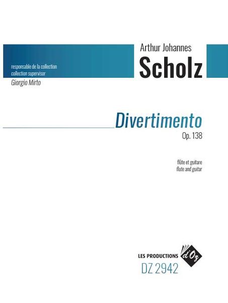 Divertimento, Op. 138 : For Flute and Guitar.