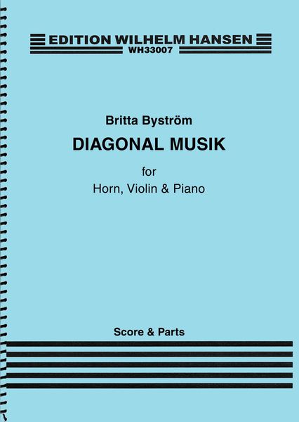 Diagonal Music : For Horn, Violin and Piano (2017).