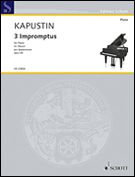 Three Impromptus, Op. 66 : For Piano Solo - Authorized Edition.