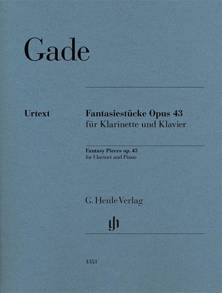 Fantasiestück, Op. 43 : Für Klarinette und Klavier / edited by Nicolai Pfeffer.