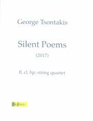 Silent Poems : For Flute, Clarinet, Harp and String Quartet (2017).