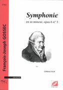 Symphonie En Ut Mineur, Op. 6 No. 3.