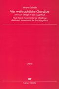 Vier Wiehnachtliche Choralsätze Auch Zur Einlage In Das Magnificat / Ed. Arne Thielemann.