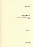 Apparitions : For Violin and Percussion Quartet (2005).