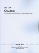 Omaggio : For Flute (Piccolo), Clarinet In A, Violin, Viola and Cello (1992,2010).