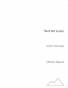 Piece For Guitar : For Acoustic Or Electric Guitar.