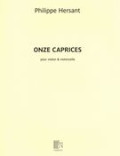 Onze Caprices : Pour Violon Et Violoncelle (2010).