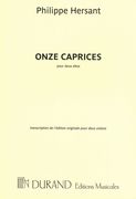 Onze Caprices : Pour Deux Altos (2010).