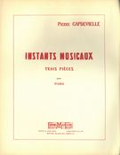 Instants Musicaux : Trois Pièces Pour Piano.