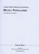 Micos I Papallonas : For Guitar and Percussion.