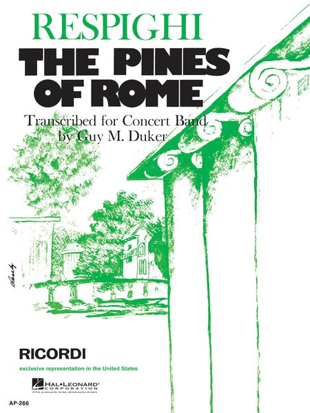 Pines of Rome : For Concert Band [Complete Set] / arr. by Guy Duker.