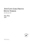 And Life Like Froth Doth Throb : For Viola and Cello (1997).