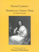 Variations On A Viennese Theme : For Violin and Guitar / Ed. Richard M. Long and Evelyn Moore.