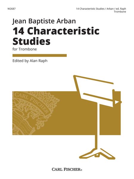 14 Characteristic Studies : For Trombone / edited by Alan Raph.