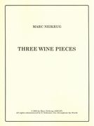 Three Wine Pieces : For Violin and Piano.