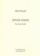 Invocation : For Solo Cello.