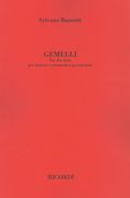 Gemelli : Pas Des Deux Per Tastiere E Strumenti A Percussione (1988).