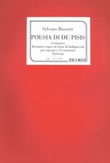 Poesia Di De Pisis (Campane) : Recitativo Sopra Un Tema Di Dallapiccola Per Soprano E 15 Strumenti.