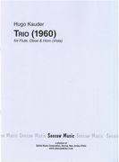 Trio : For Flute, Oboe and Horn (Or Viola) (1960).