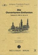 Ouverturen-Sinfonien, Teilband II : FWV K:D2 & F4 / edited by Manfred Fechner.