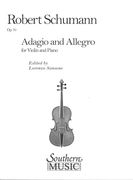 Adagio and Allegro, Op. 70 : For Violin and Piano / edited Lorenzo Sansone.