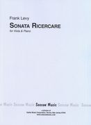 Sonata Ricercare : For Viola and Piano (1972).