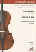 Sonate D-Dur : Für Violoncello und Basso Continuo / edited by Markus Möllenbeck.