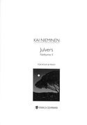 Julvers (Notturno II) : For Violin and Piano (2014).