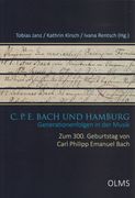 C. P. E. Bach und Hamburg : Generationenfolgen In der Musik.