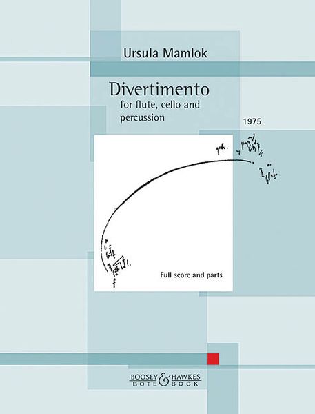 Divertimento : For Flute, Cello and Percussion (1975).