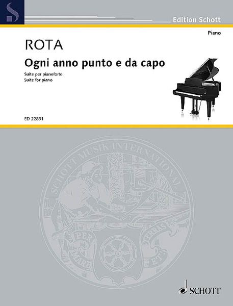 Ogni Anno Punto E Da Capo : Suite Per Pianoforte (1971).