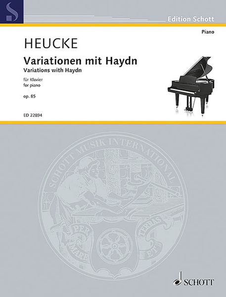 Variations Mit Haydn = Variations With Haydn, Op. 85 : For Piano (2017).